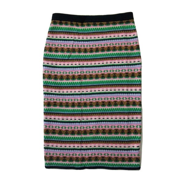 NWT Fair Isle Sweater Tube in Navy Teak Pull-on Lambswool